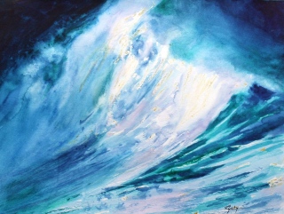 Tempête d'équinoxe. - Les Marines