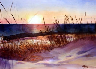 Dans les dunes de la mer du Nord - Les Marines