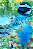 Au fil de l'eau - Mes pastels