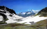 Sur le col de l'Iseran - Mes pastels