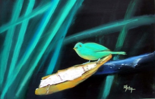 Les pieds dans le plat - Mes pastels