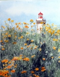 Le Phare des Poulains sur Belle île - Mes paysages 4ème