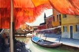 A Burano Italie - Mes paysages 4ème